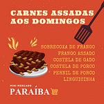 Carne assada aos domingos