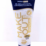 Gel esfoliante facial com pedras vulcânicas Make Out - Derma Chem
