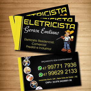 Gerson Emiliano: Eletricista – Bela Vista do Toldo/SC