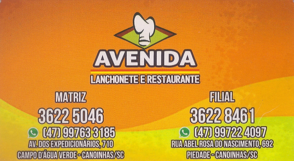 Restaurante & Lanchonete Família Água Nova